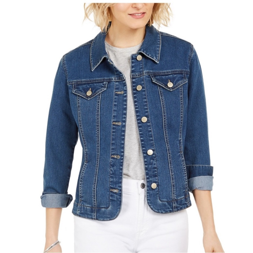 Charter Club Petite Jean‎ Jacket